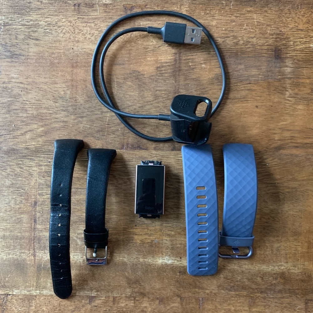 Rose Gold Fitbit Charge 3 (With 2 Bands & …